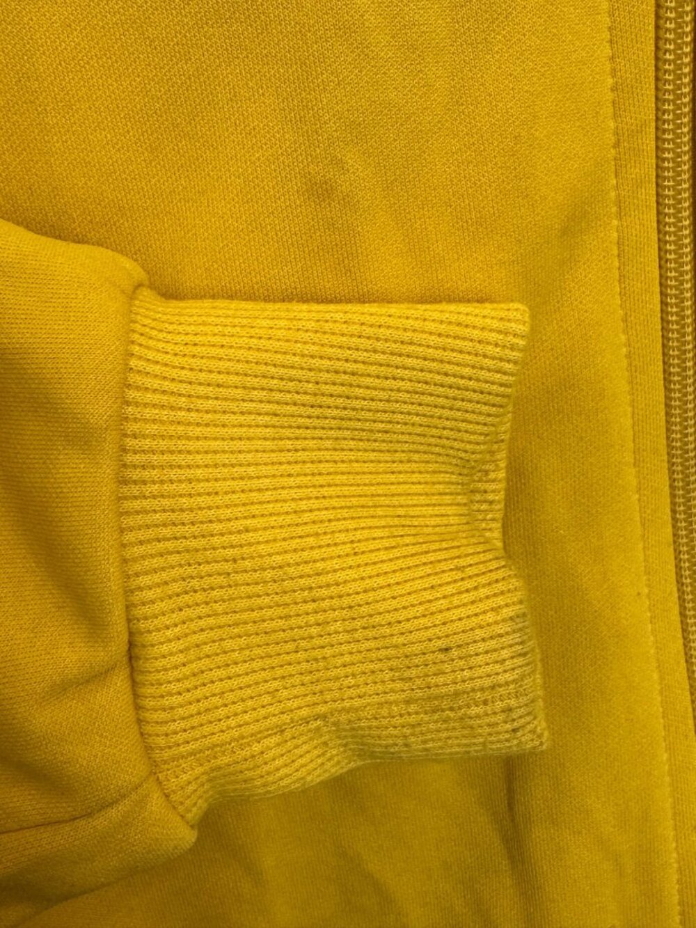 Vintage Puma Yellow & Green Full-Zip Track Jacket M 85% Polyester 15% Cotton - Picture 7 of 9
